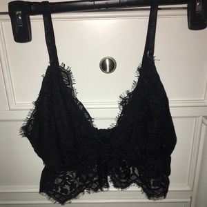 🌟ACCEPTING OFFERS🌟 Forever21 Black lace bralette